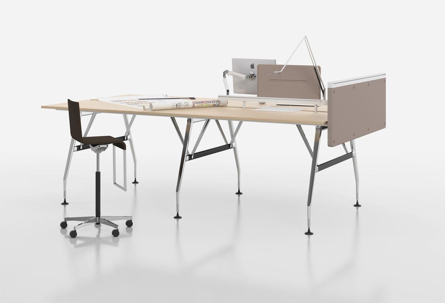 AD HOC Sectional melamine workstation desk