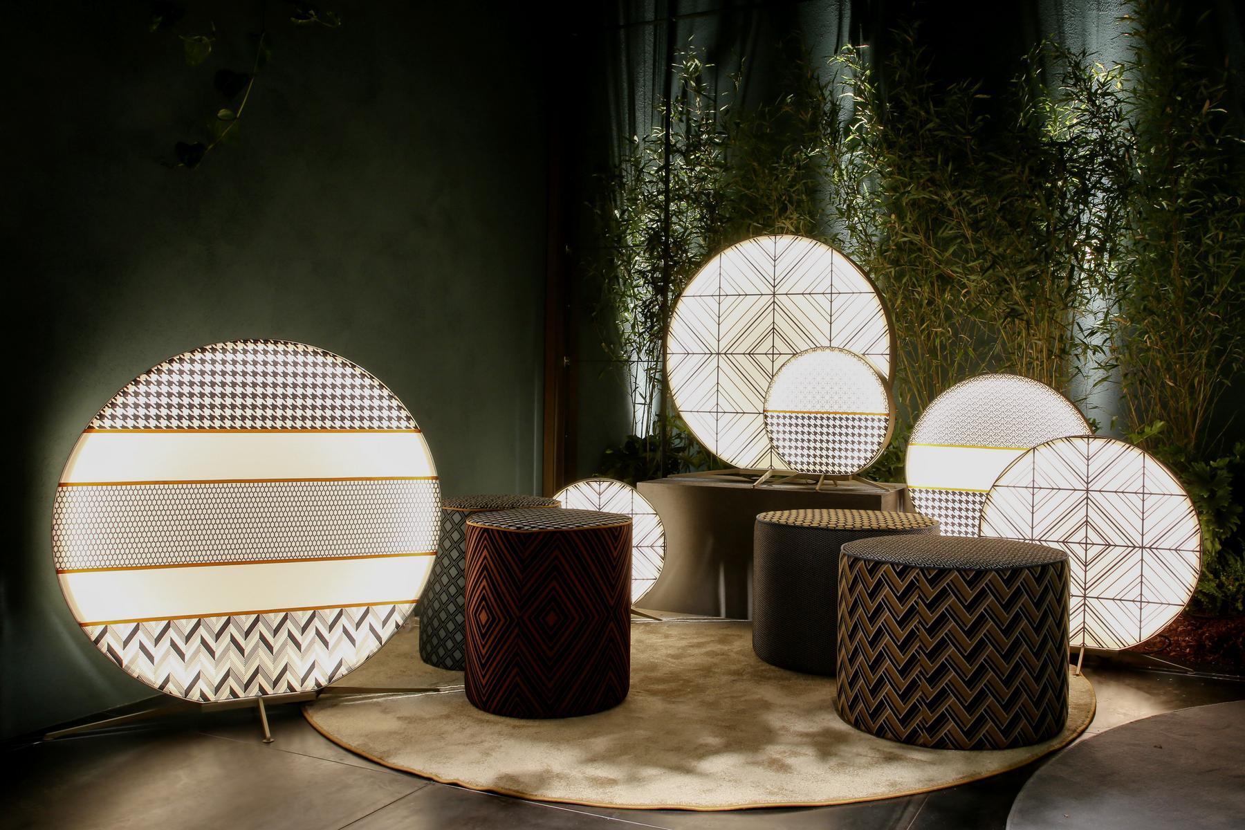 BABU LED fabric floor lamp