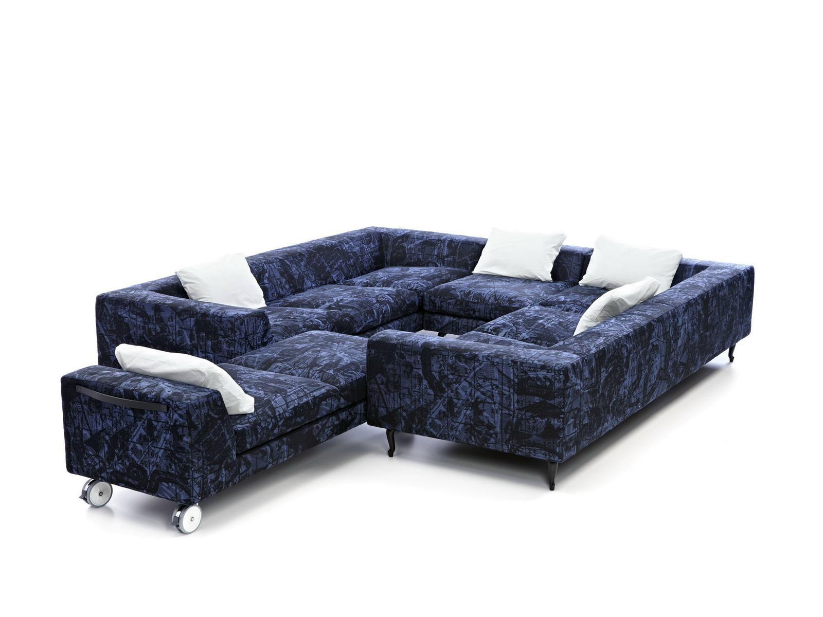 ZLIQ ISLAND Sectional Dacron® sofa