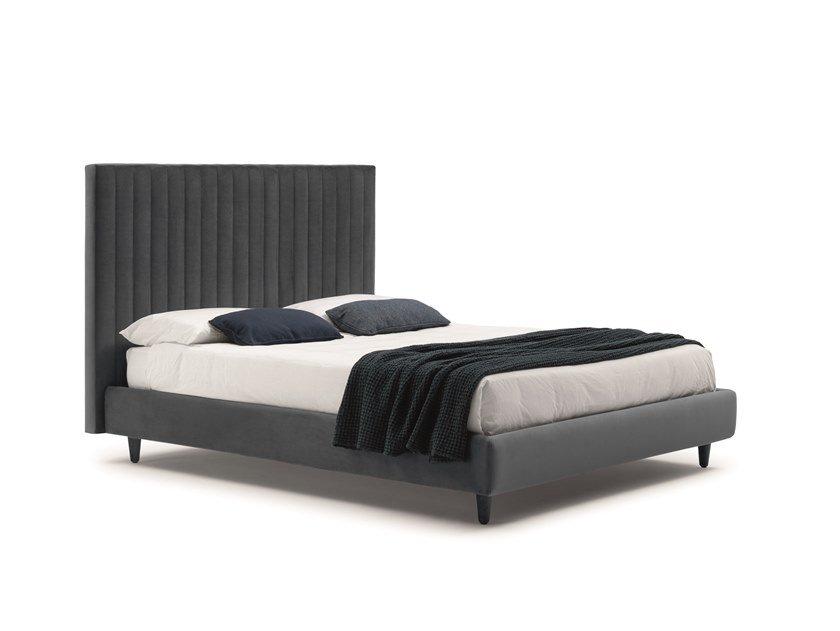CLAY MAISON MEDIUM Upholstered double bed with high headboard