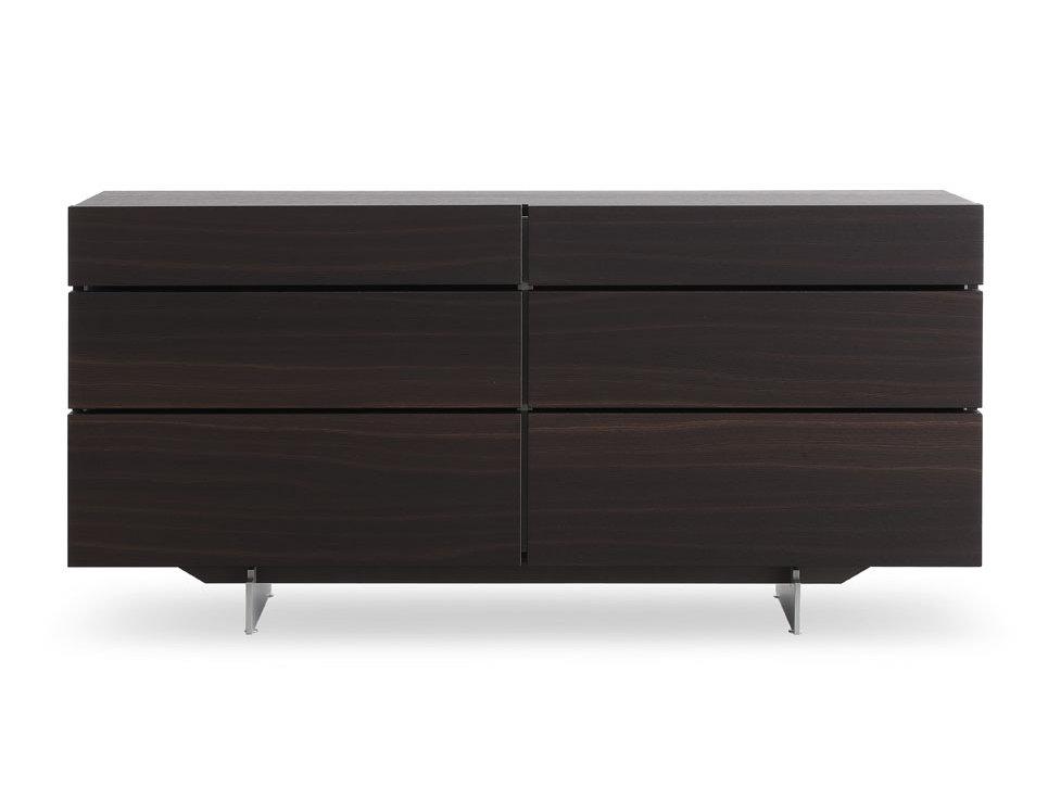 PANDORA NIGHT Oak chest of drawers
