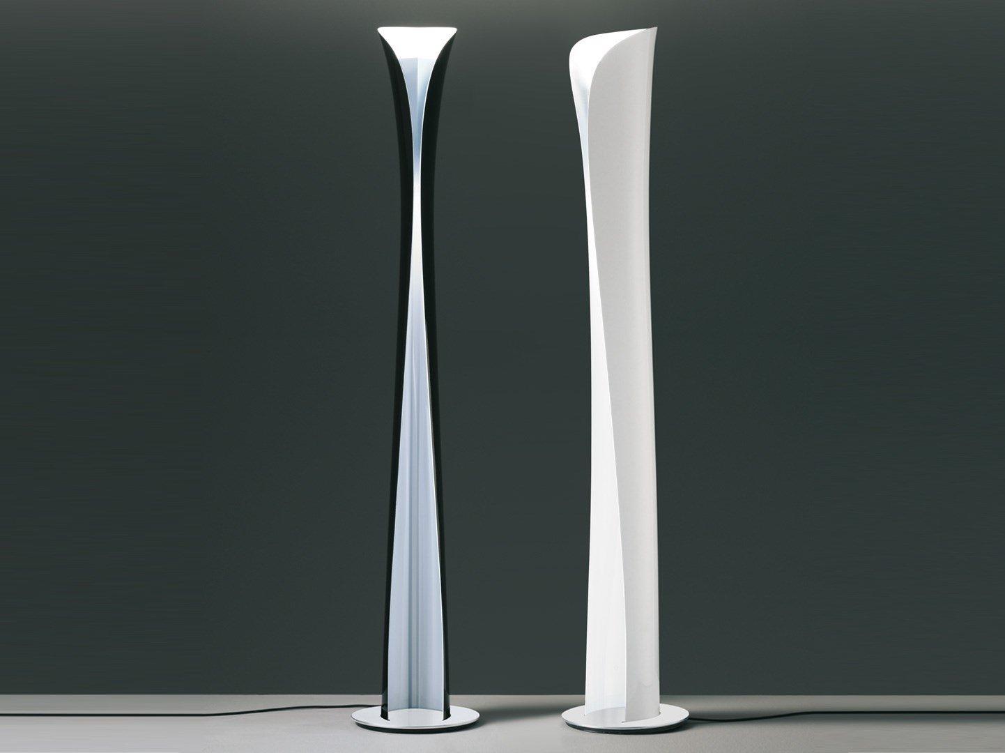 CADMO LED direct-indirect light steel floor lamp