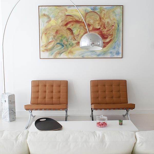 ARCO Design aluminium floor lamp