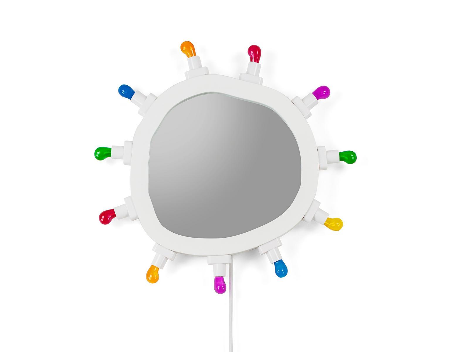 LUMINAIRE SMALL Wall-mounted mirror with integrated lighting