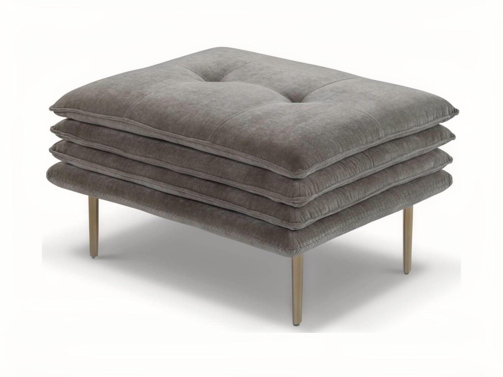MATER FAMILIAS Stylish, multi-layered Mater Familias poufs offer comfort, practicality, and versatility for any room, enhancing space with a unique design accent.