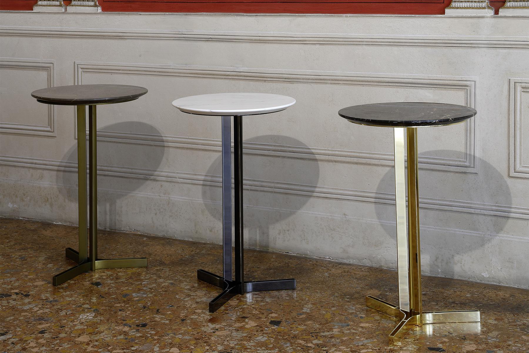 CEO Round marble coffee table for living room