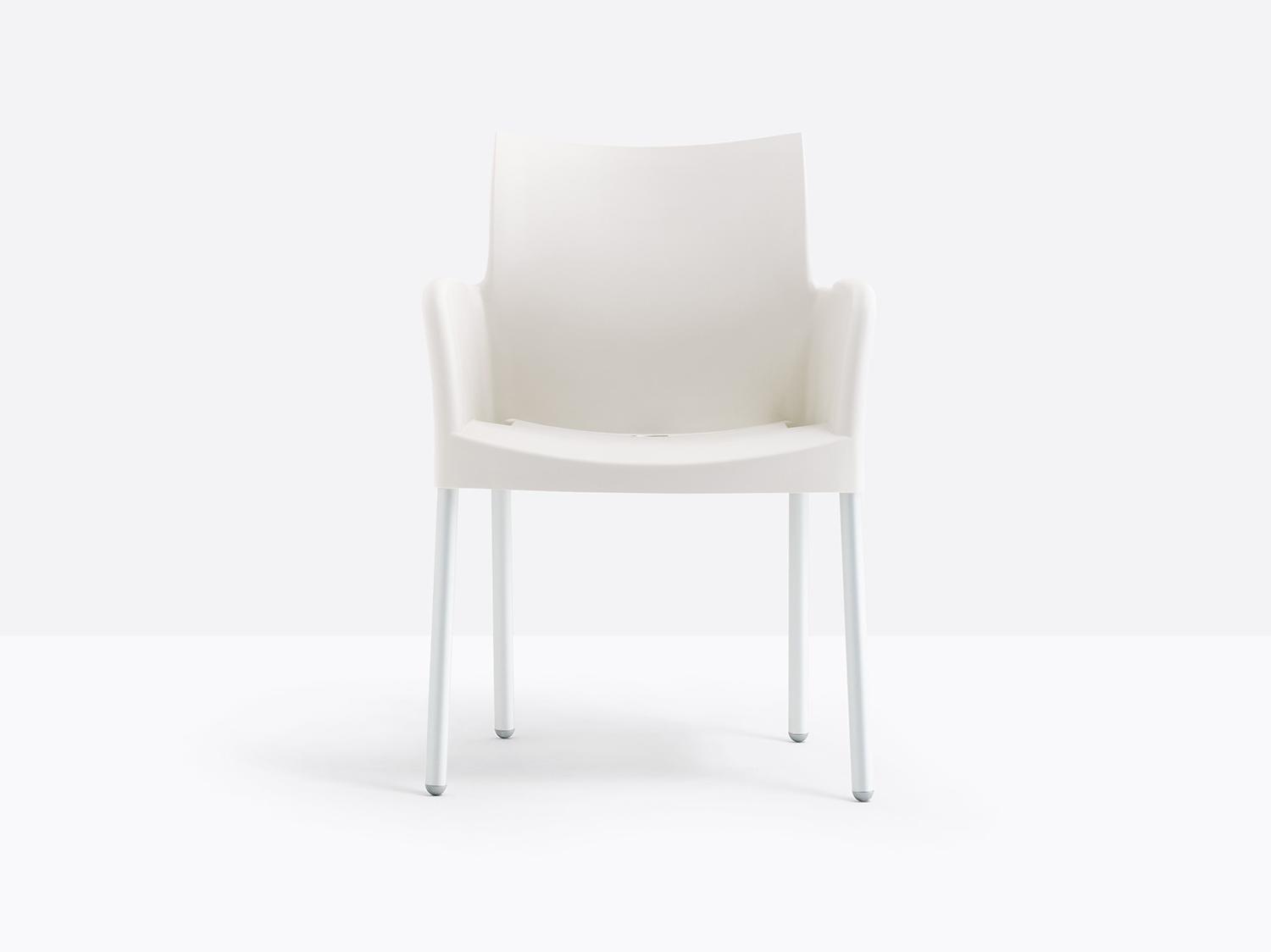 ICE 850 Polypropylene chair with armrests
