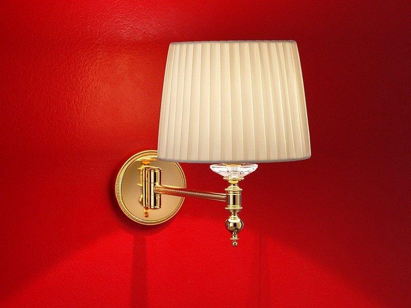 BRASS &AMP; SPOTS VE 1090 Incandescent brass wall lamp