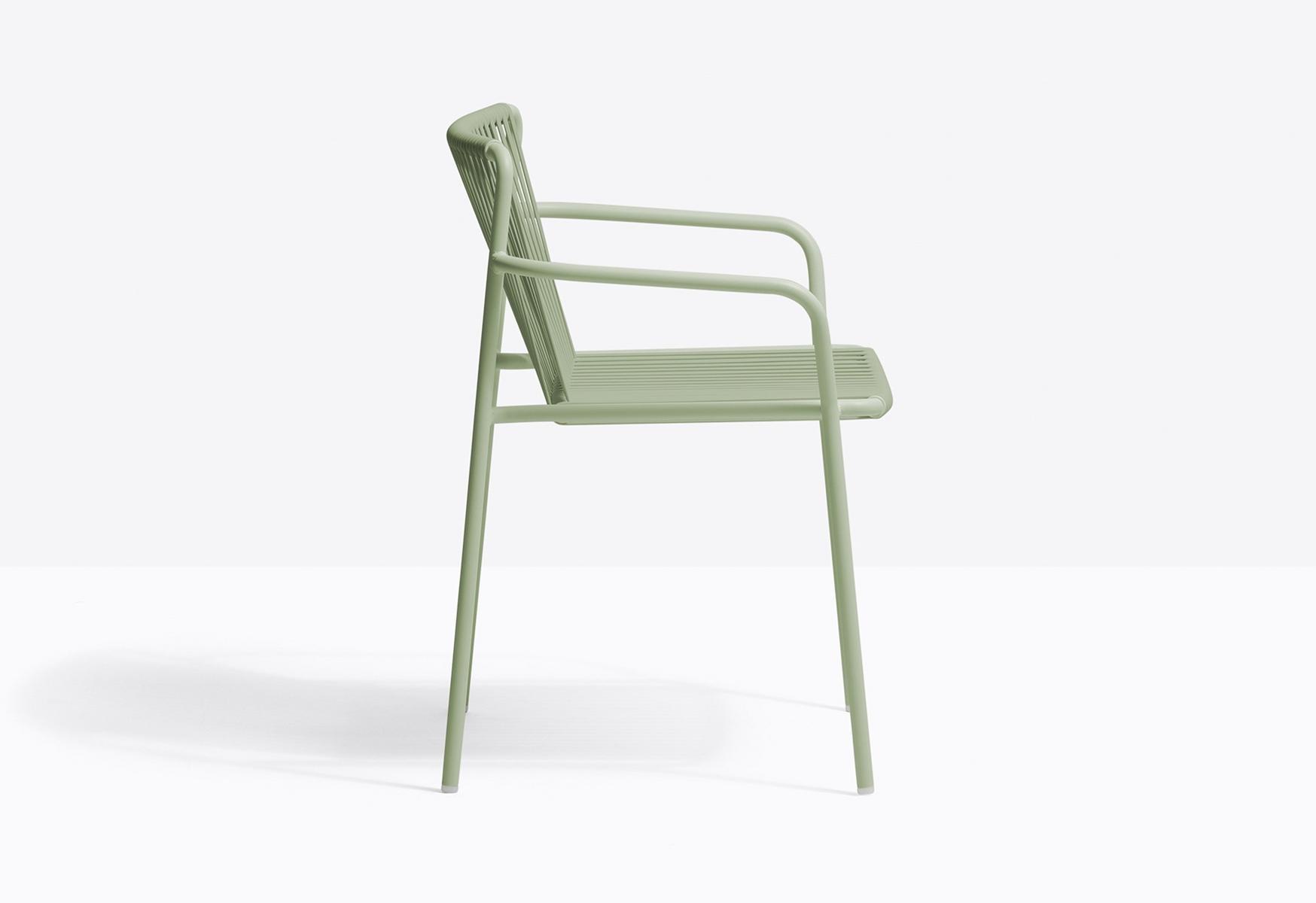 TRIBECA 3665 Powder coated steel garden chair