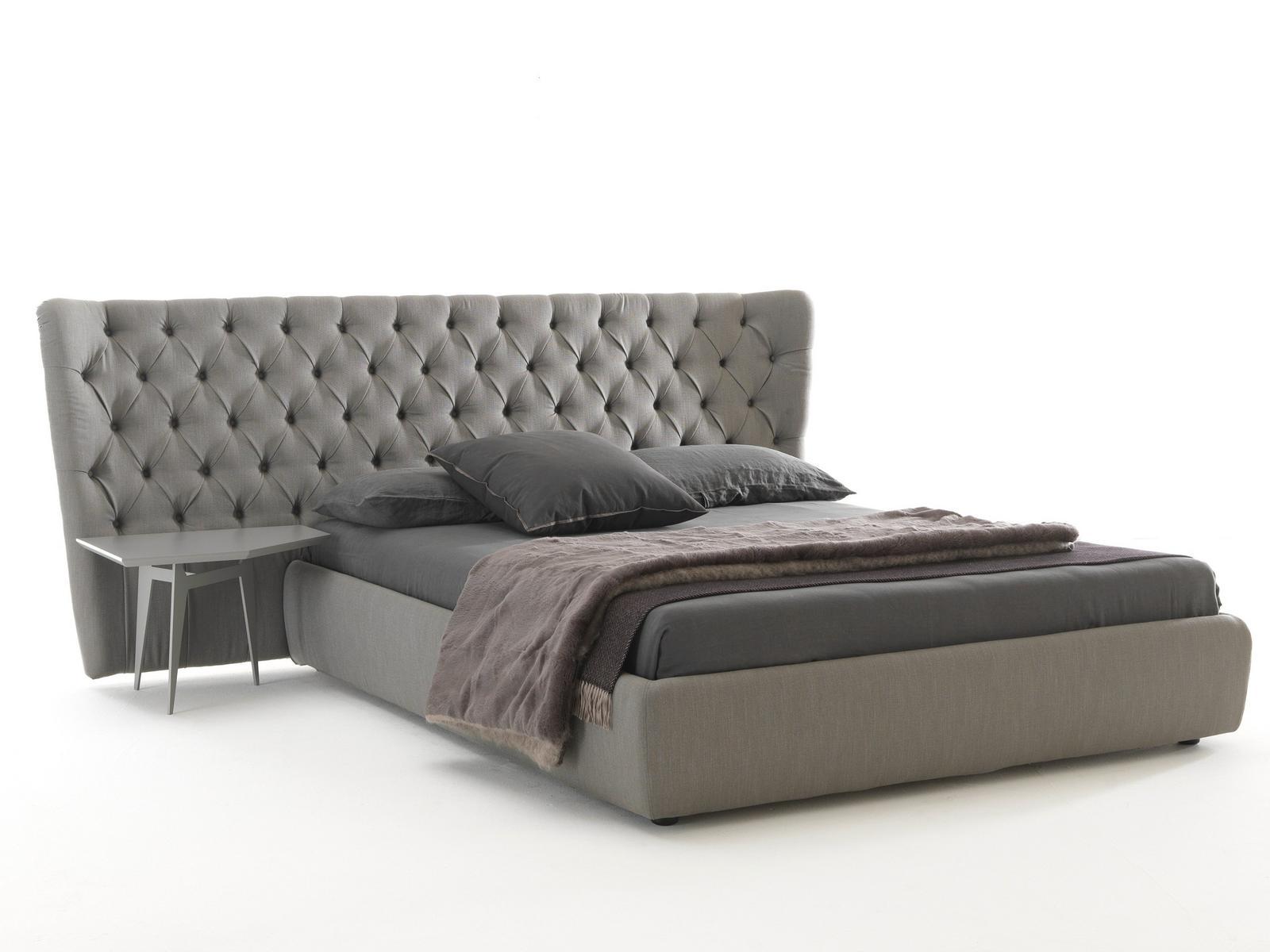 SELENE LARGE Bed with tufted headboard