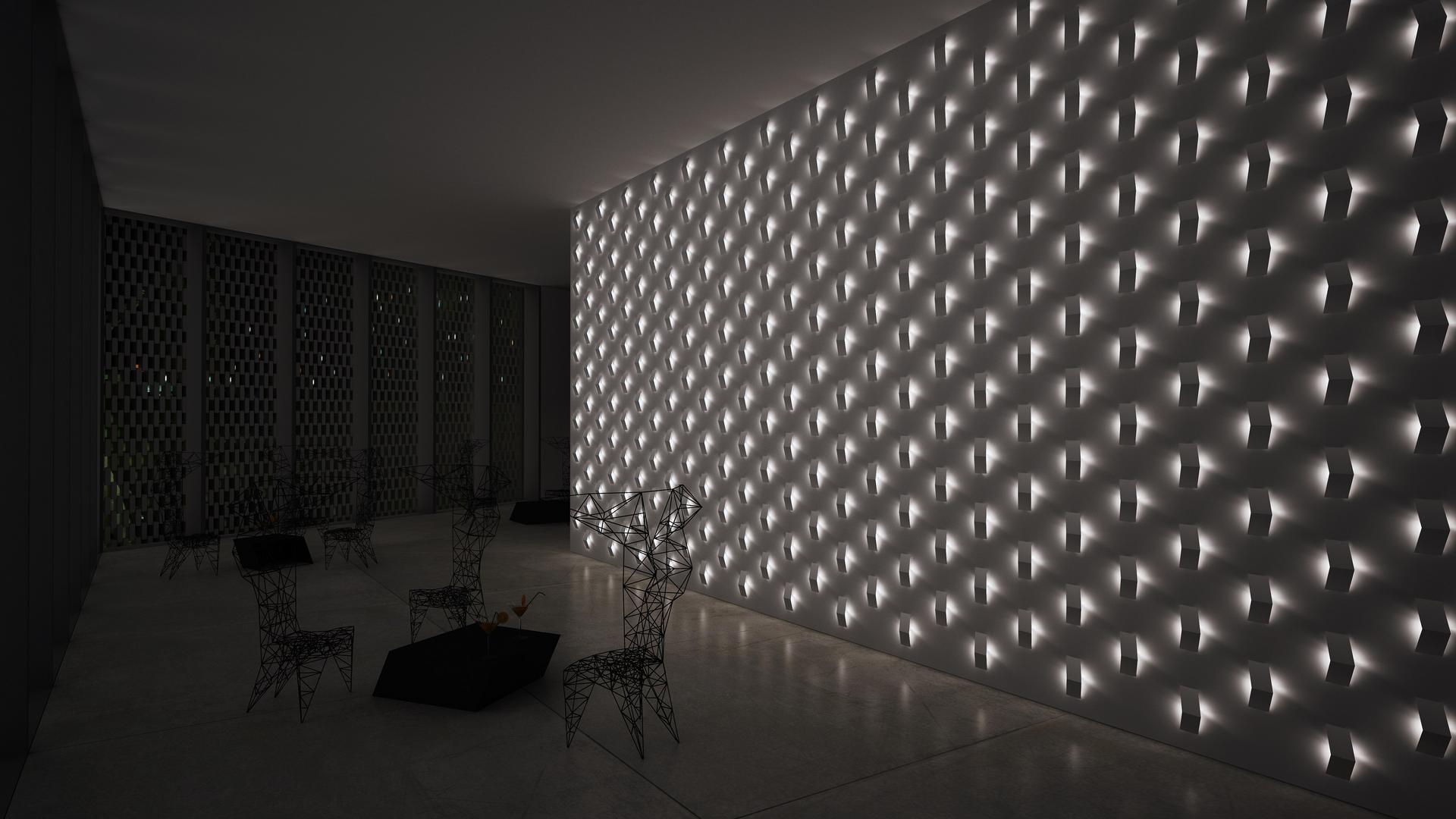 FOLD BUILT-IN LED wall light