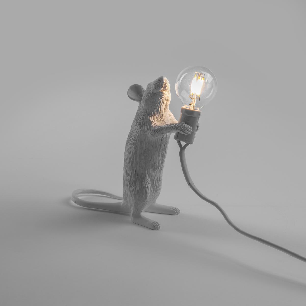 MOUSE LAMP STANDING - STEP LED resin table lamp