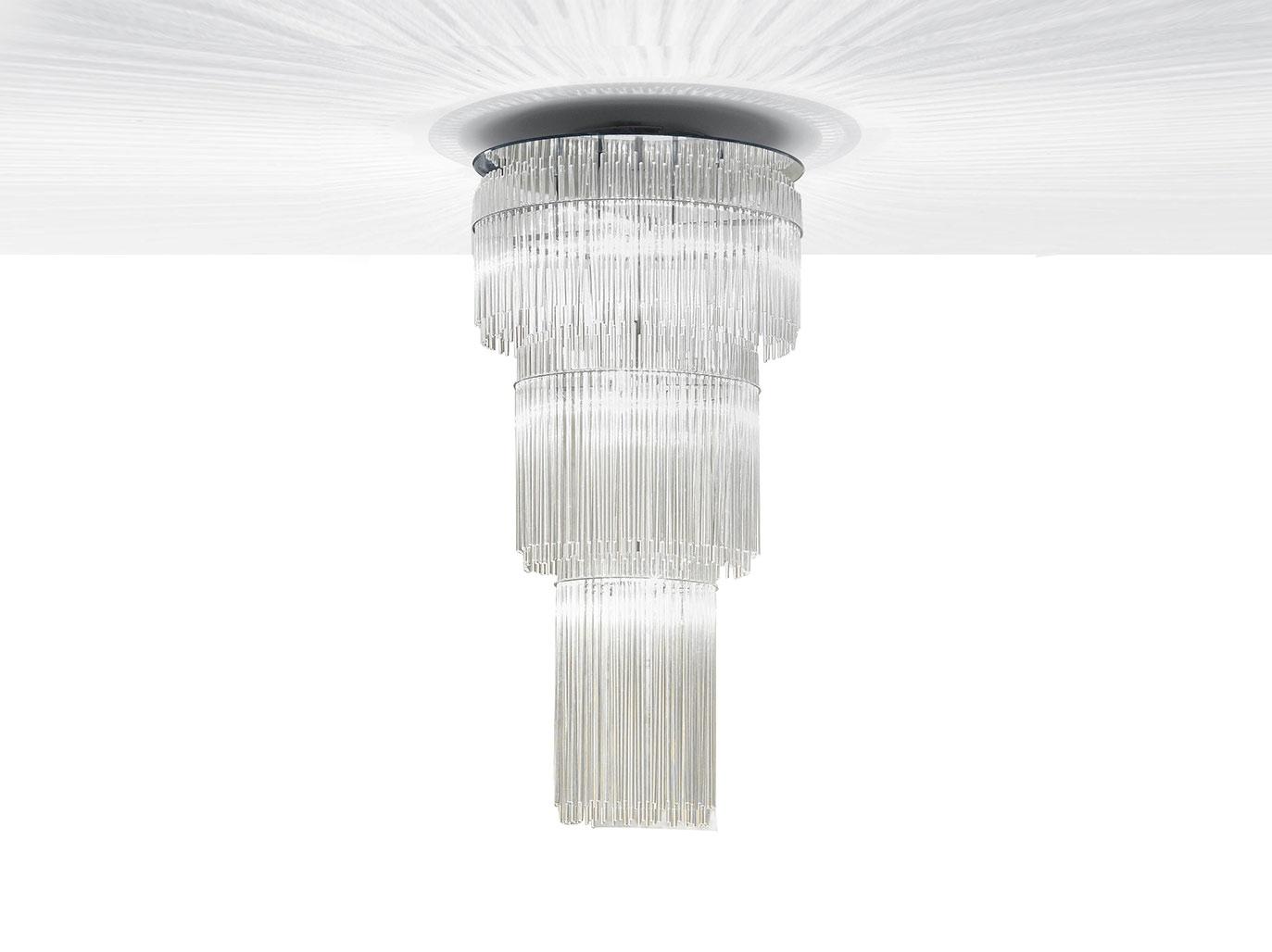 GRAN CHARLESTON LED Murano glass pendant lamp