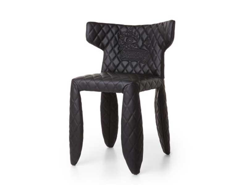 MONSTER Upholstered Eco-leather chair