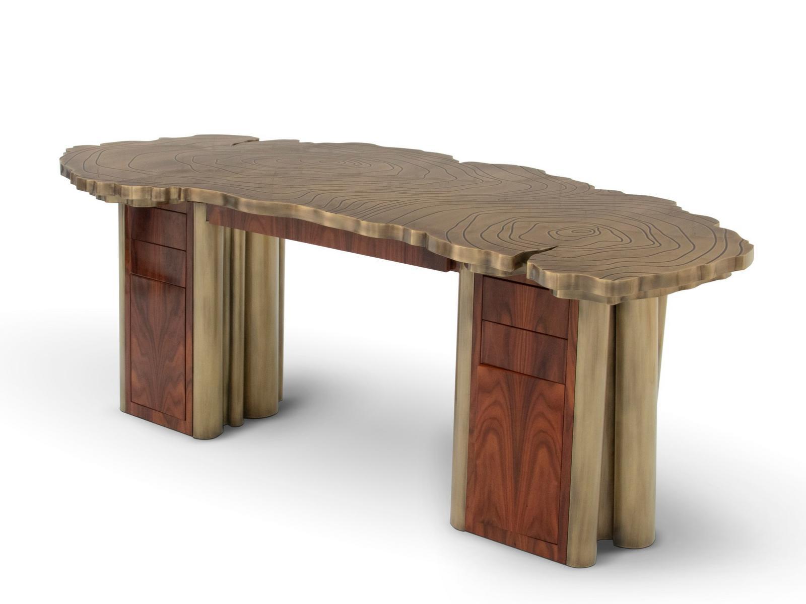 FORTUNA Writing desk with drawers