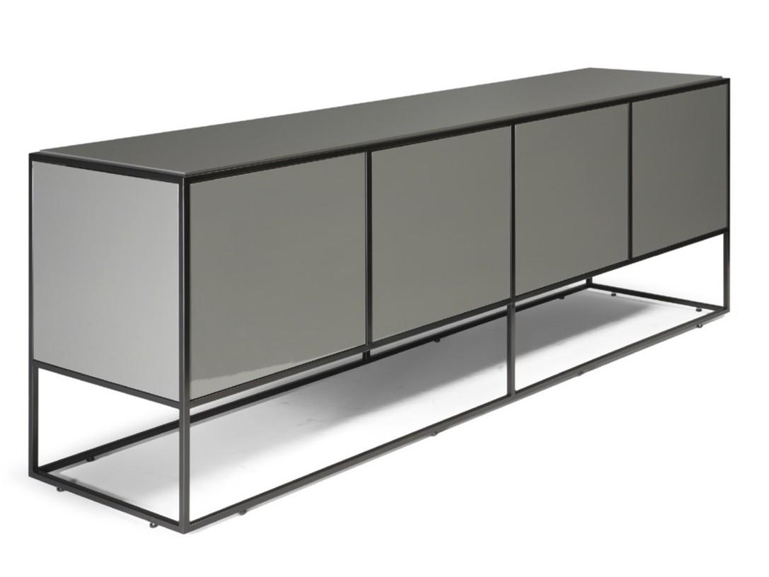 FIL ROUGE Sideboard with coplanar doors