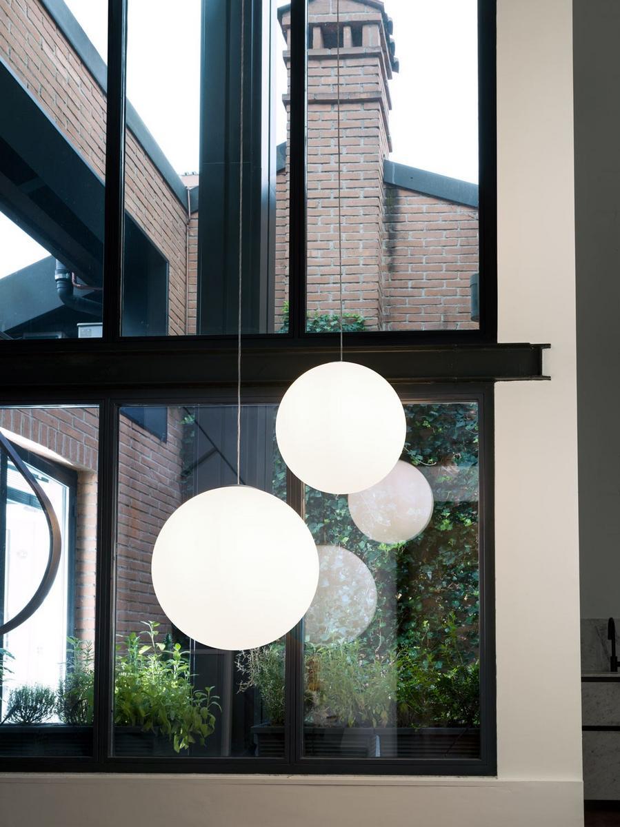 ASTEROIDE Blown glass pendant lamp