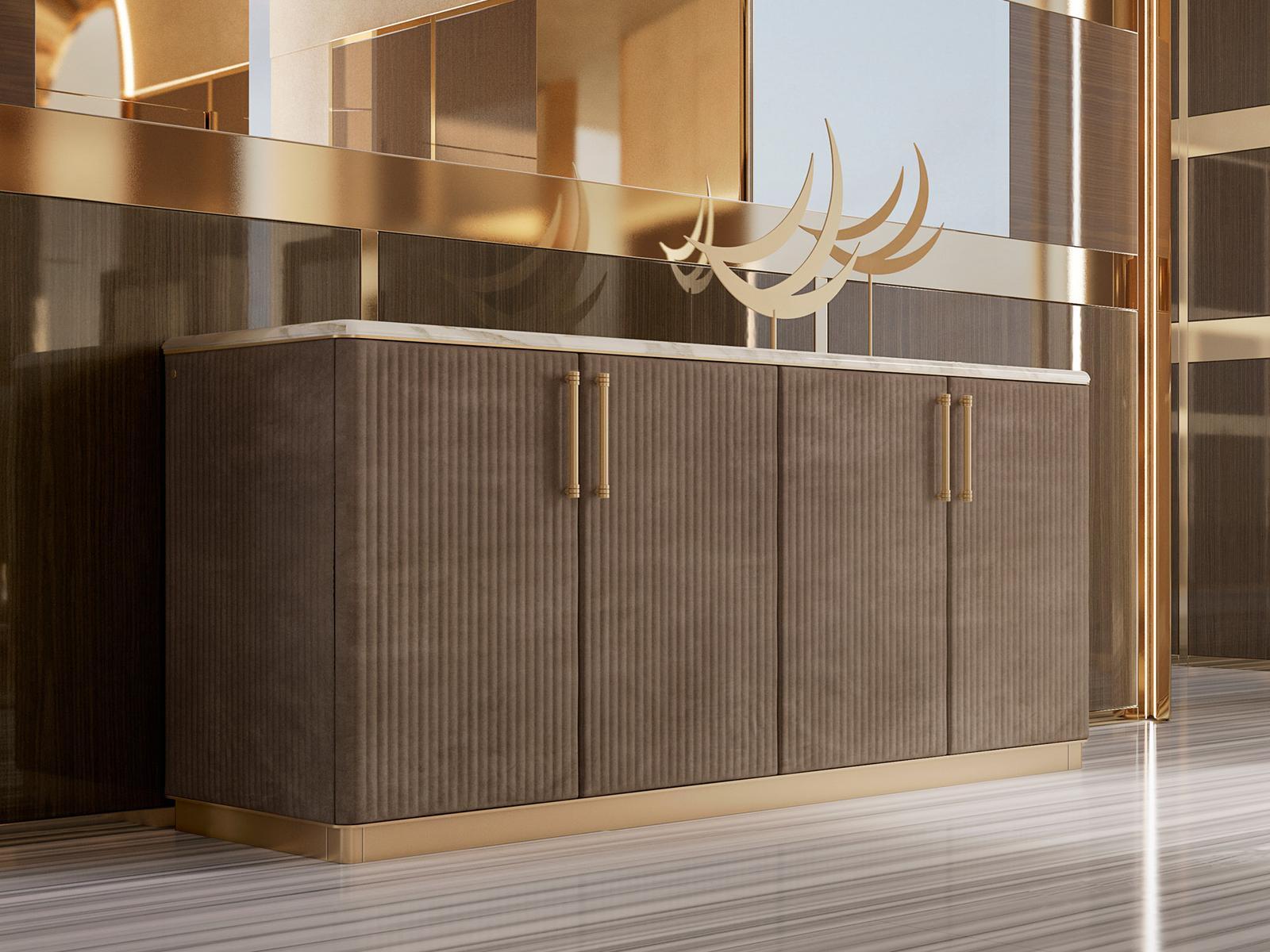 AUGUSTA Wooden sideboard with doors