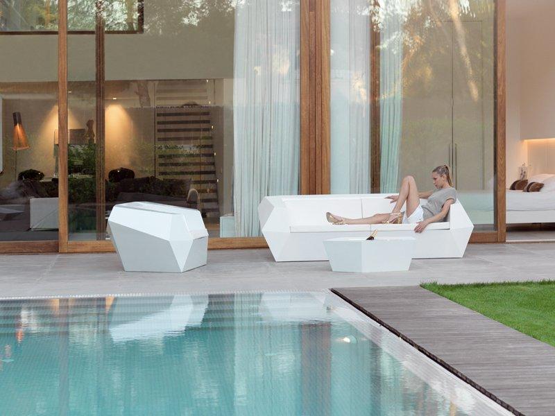 FAZ Low garden side table