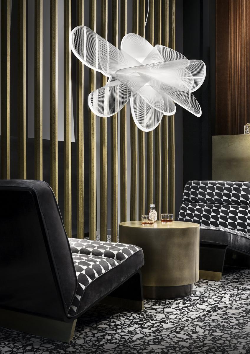 LA BELLE ÉTOILE LED Cristalflex® pendant lamp