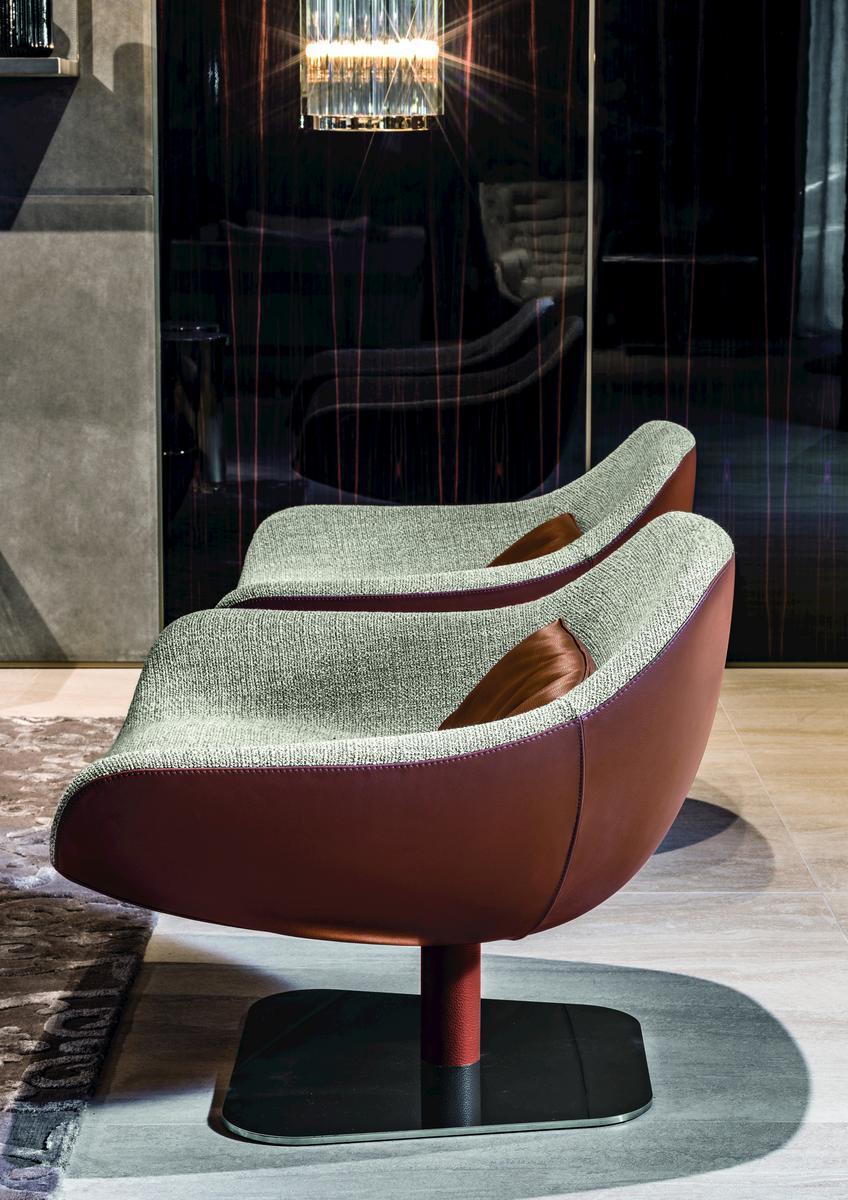 MEREDITH Nabuk armchair