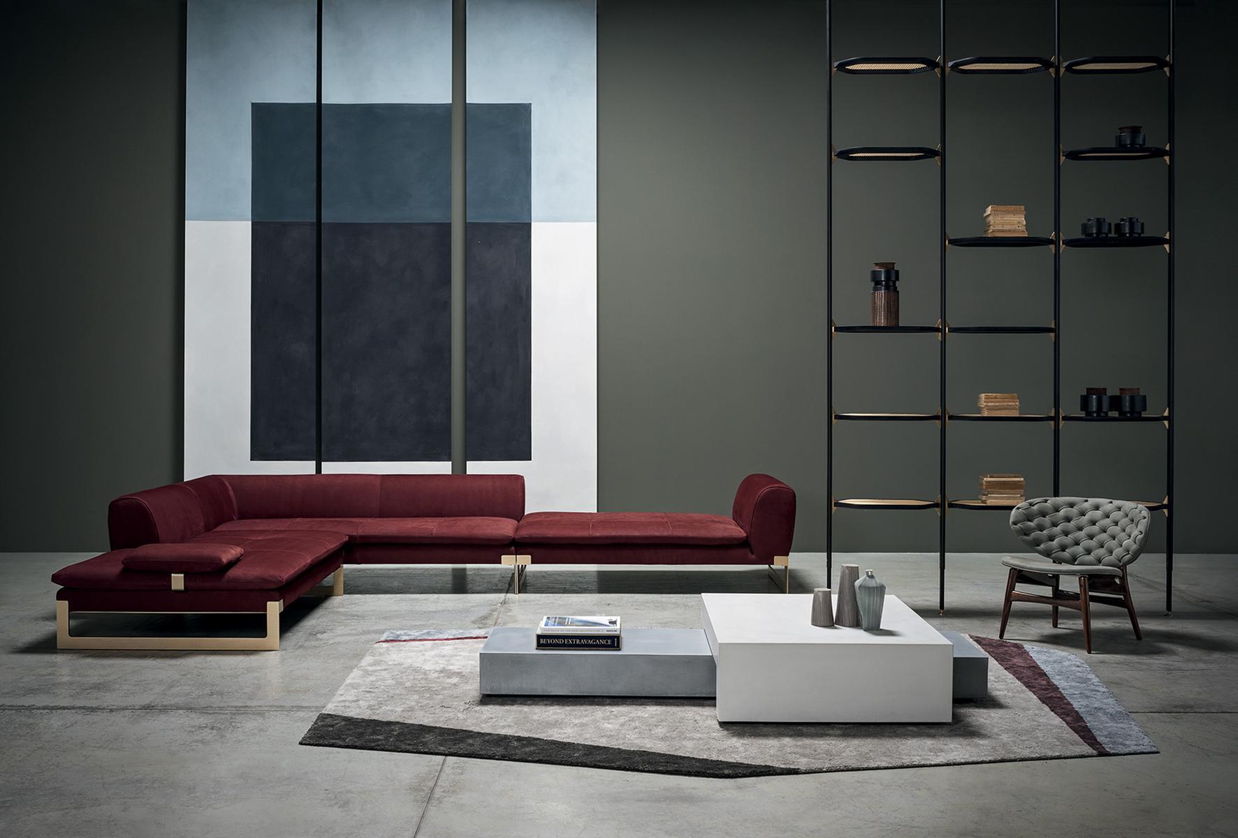 JENGA Square cement coffee table