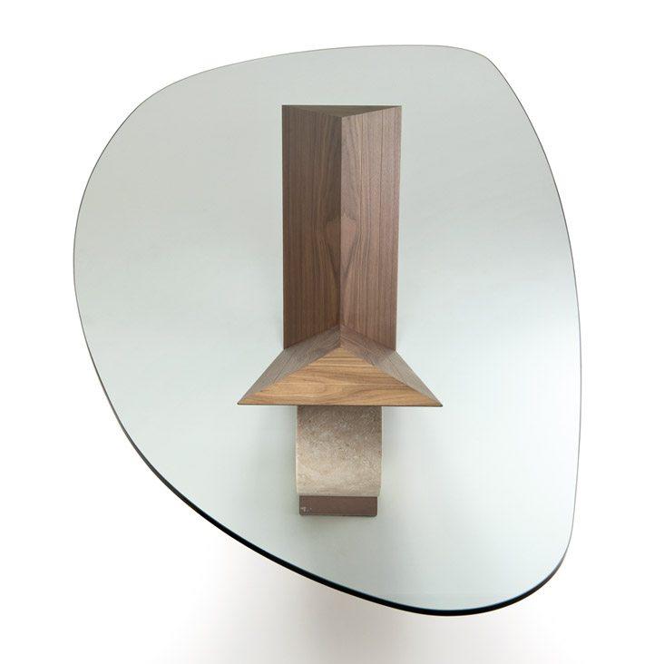 VALENTINO Oval stone table