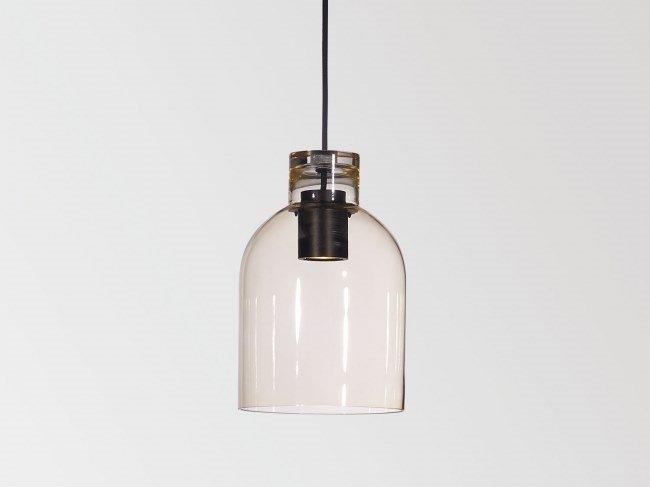 MANTELLO GLASS LED LED blown glass pendant lamp