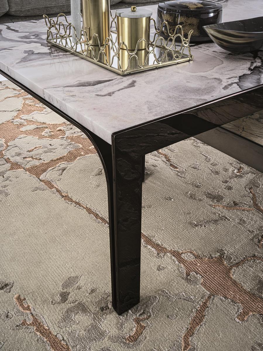 EDGE Square metal coffee table