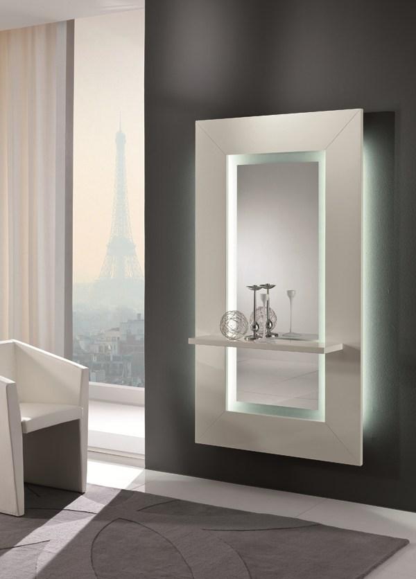 SIBILLA Wall-mounted framed mirror