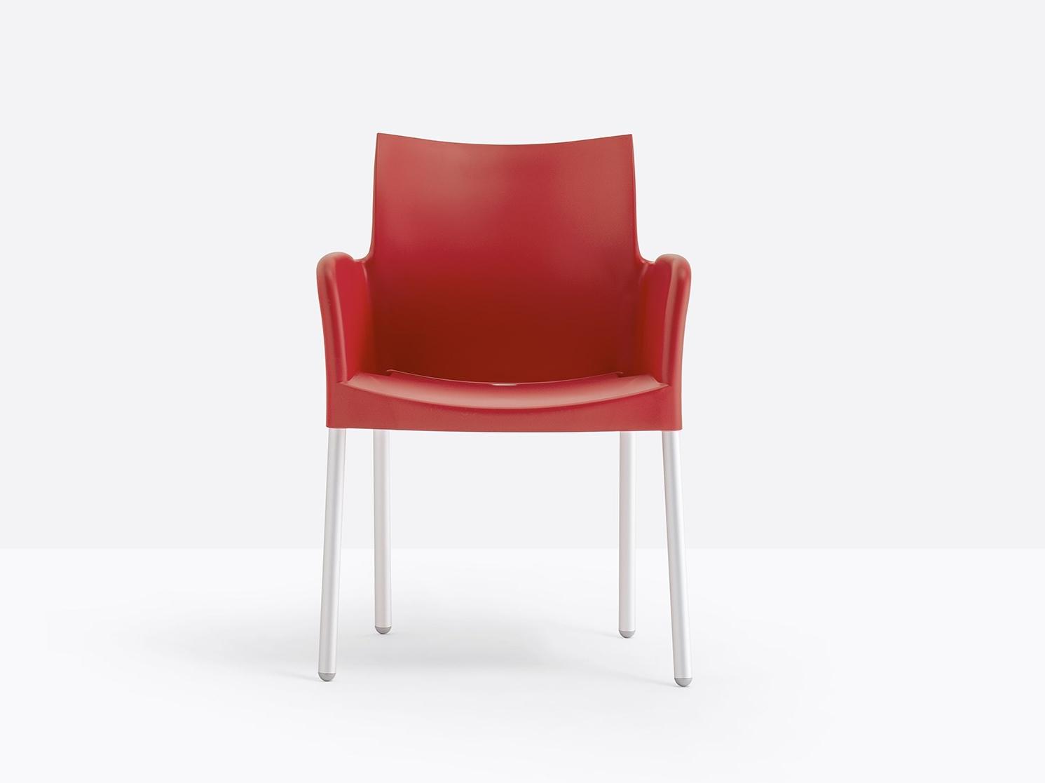 ICE 850 Polypropylene chair with armrests
