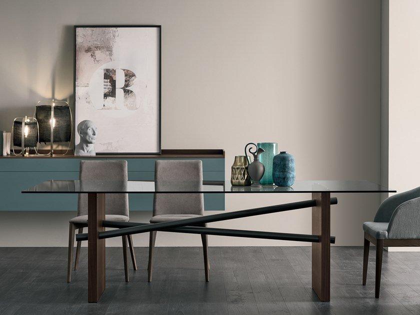 PLINTO Glass table