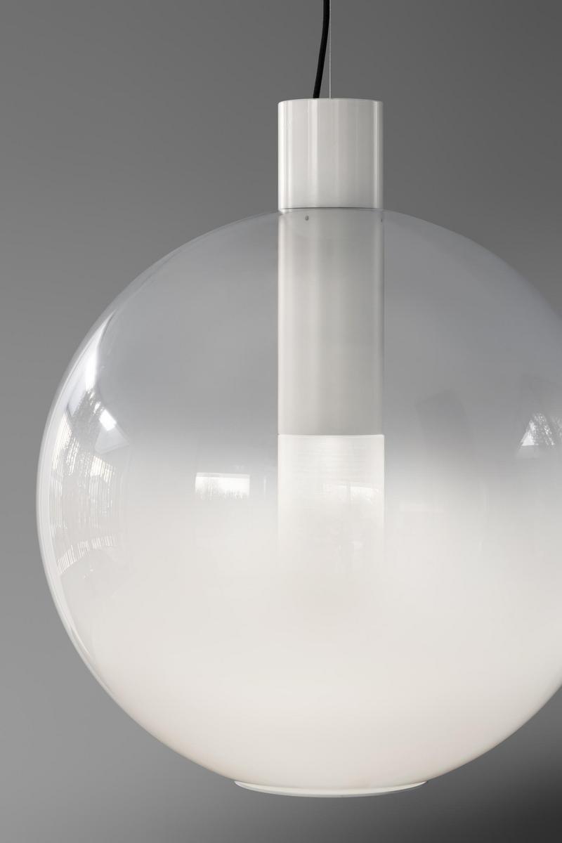 BEAM STICK NUANCE LED blown glass pendant lamp