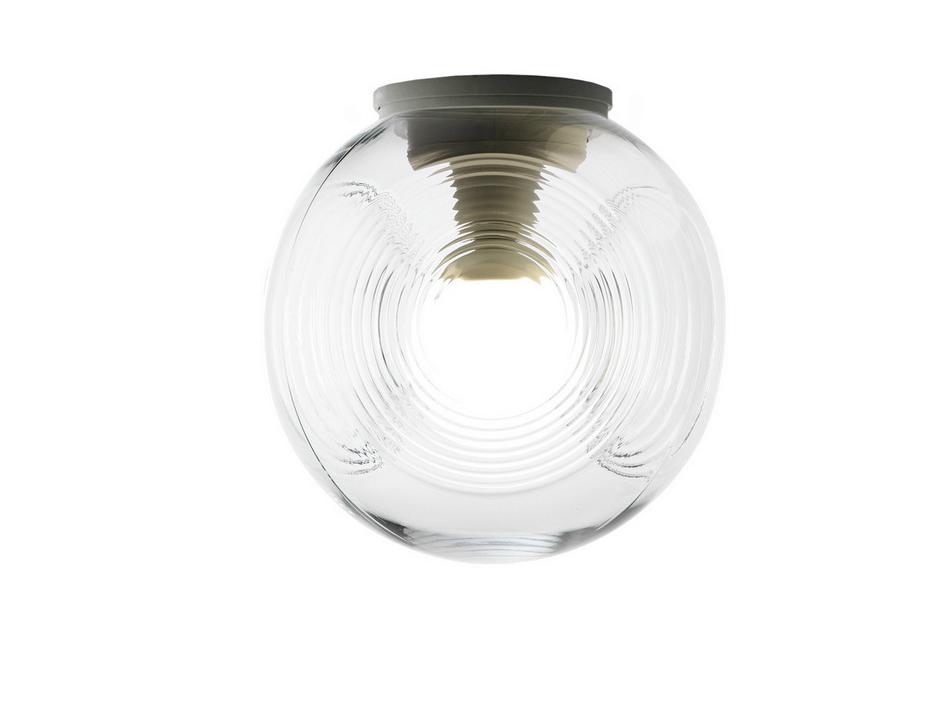 EYES Fluorescent blown glass ceiling lamp