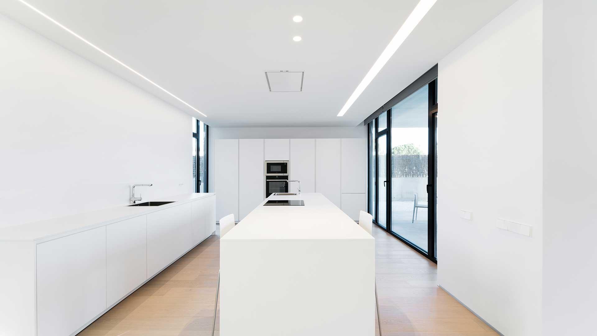 FIFTY HO TRIMLESS Aluminium linear lighting profile