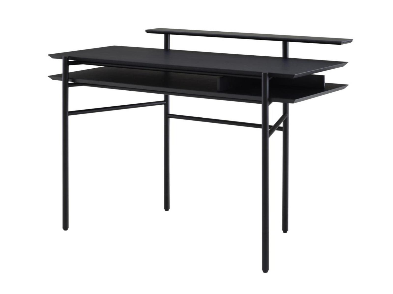 CLYDE Steel and wood secretary desk