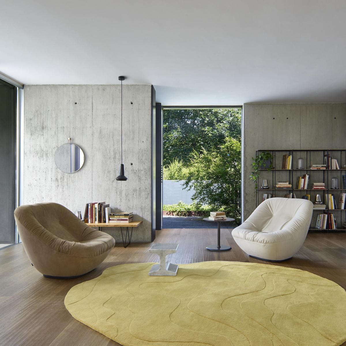 ELYSEE Round MDF coffee table