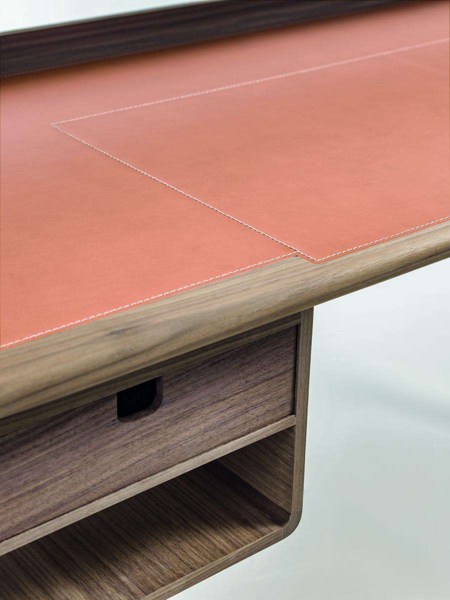 ARCHÈ Wooden secretary desk with drawers