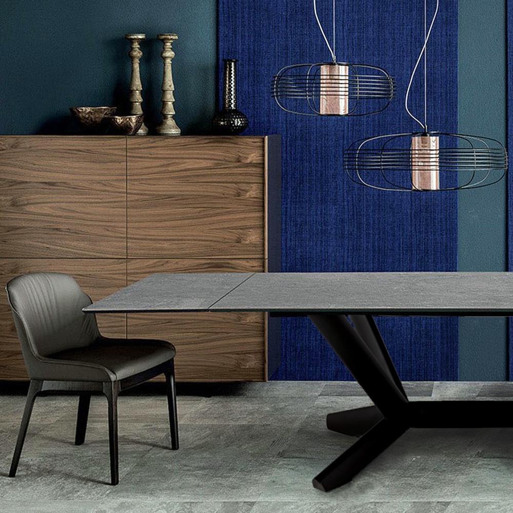 PLANER Oval veneer table