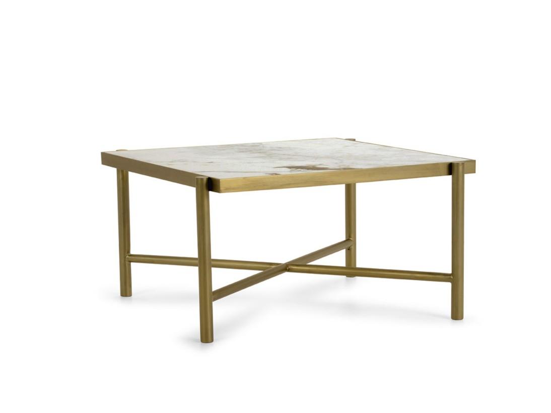REA Low square ceramic coffee table