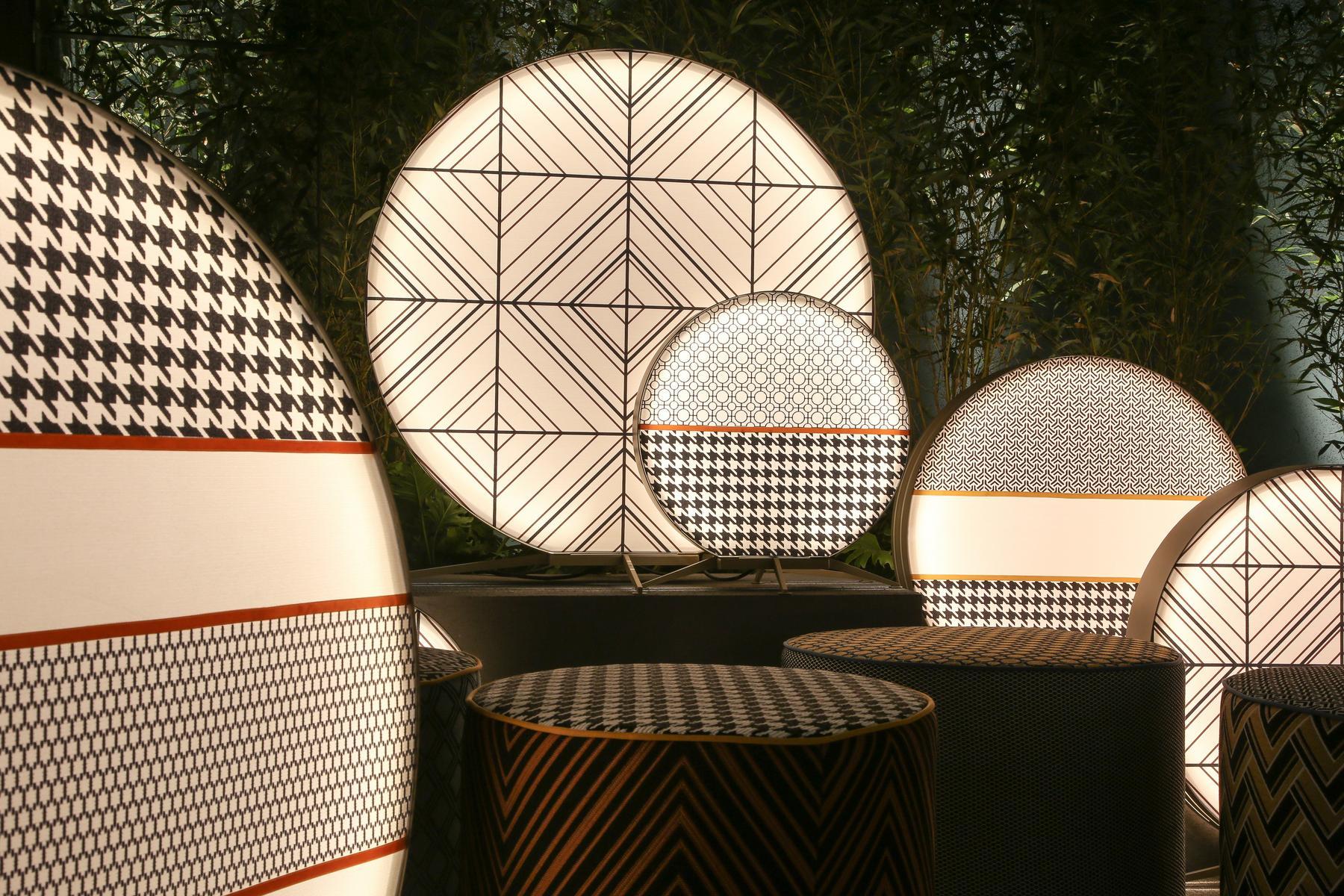 BABU LED fabric floor lamp