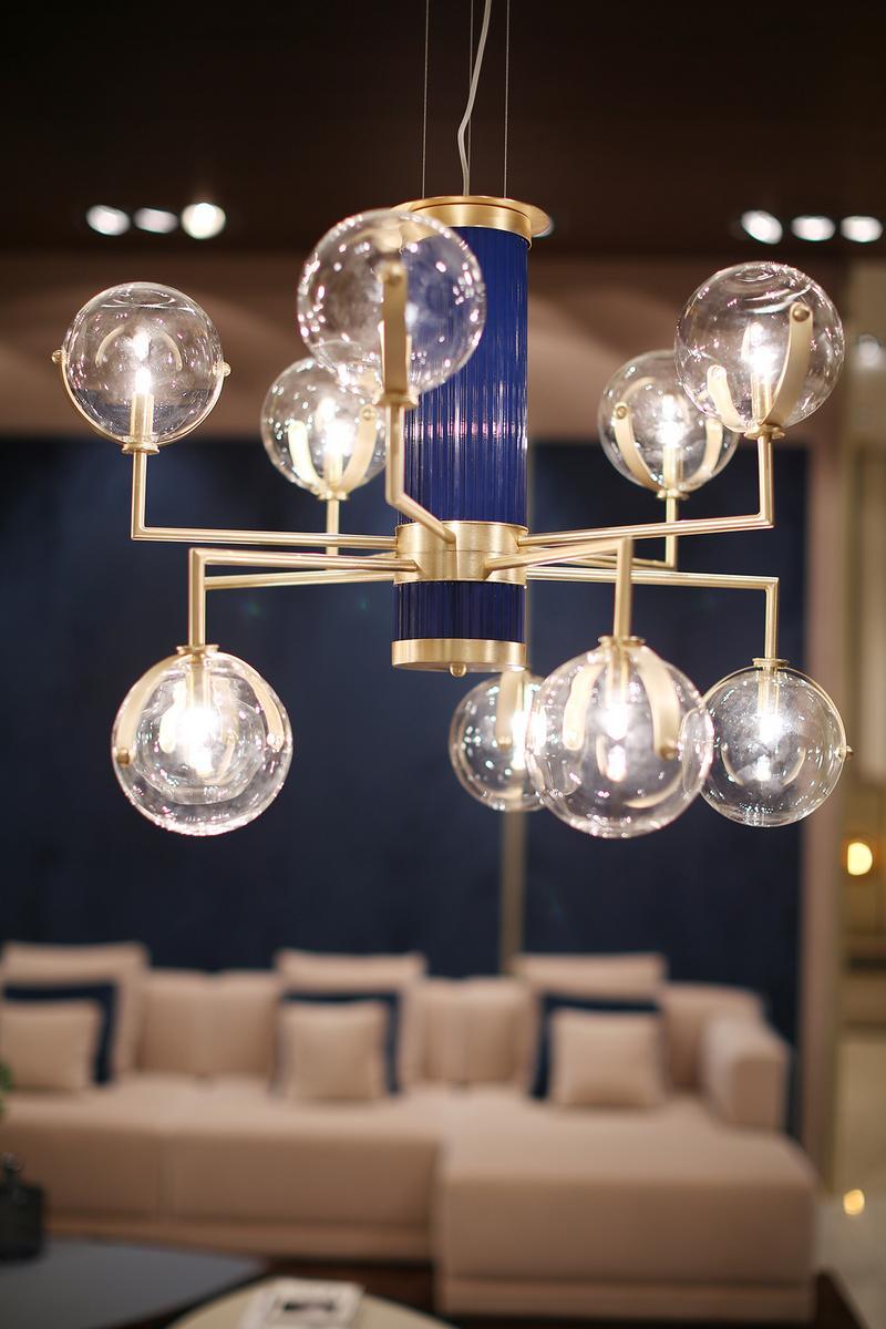 MADISON Metal chandelier