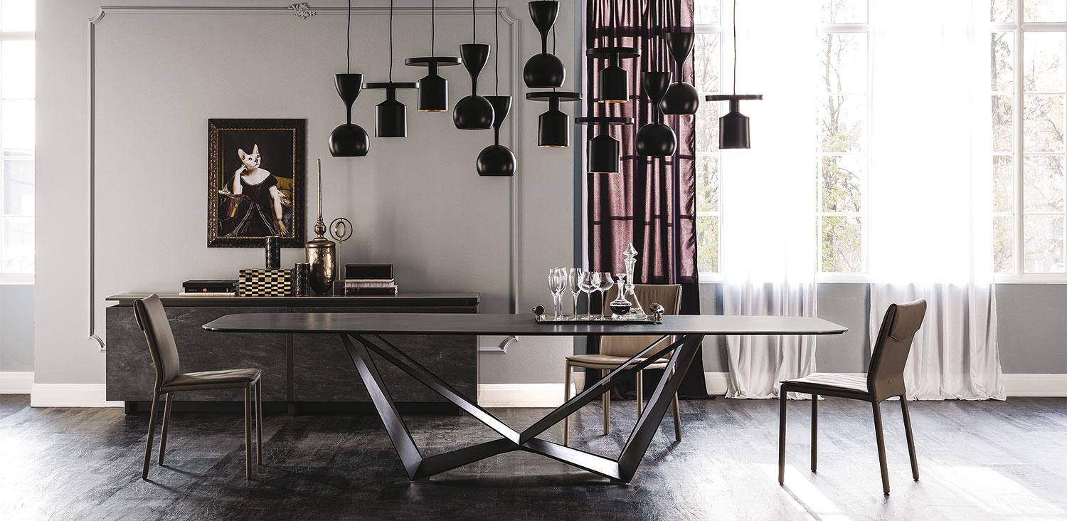 SKORPIO KERAMIK Rectangular ceramic table