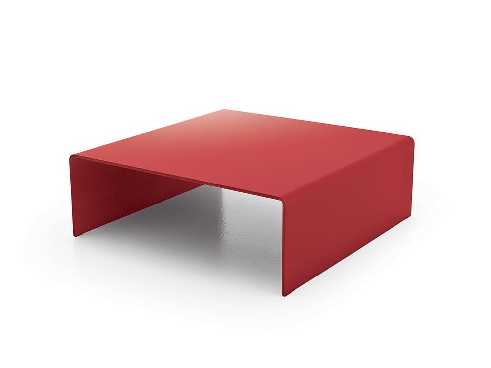 BRIDGE SQUARE Square crystal coffee table