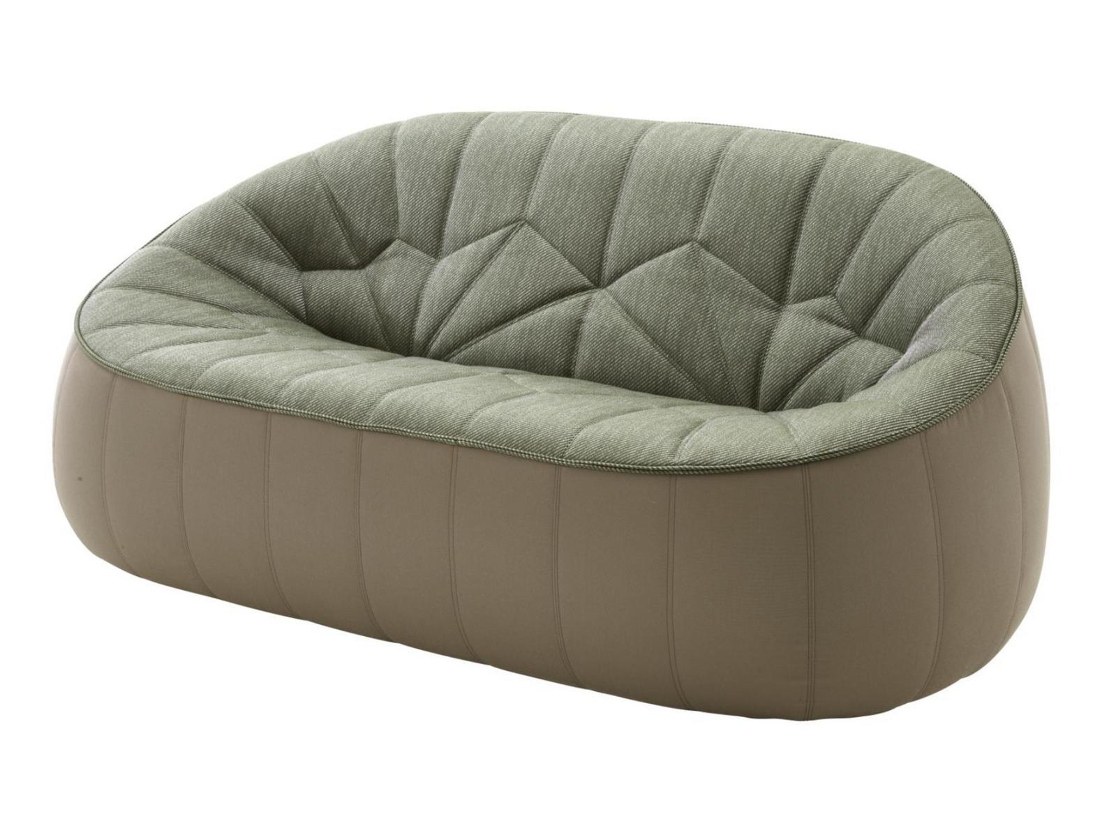 OTTOMAN 2 seater fabric garden sofa