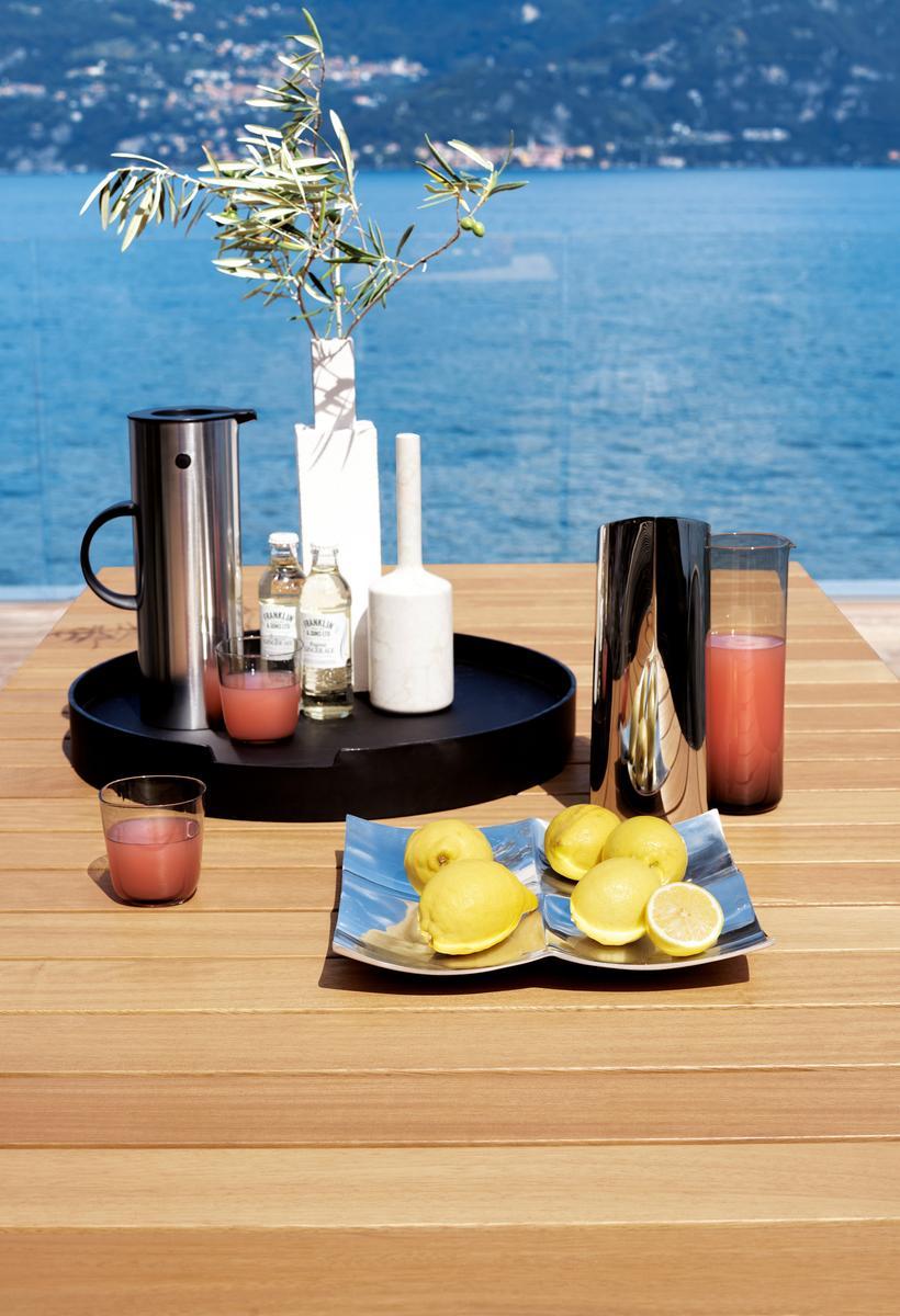 DOCK Rectangular iroko garden table