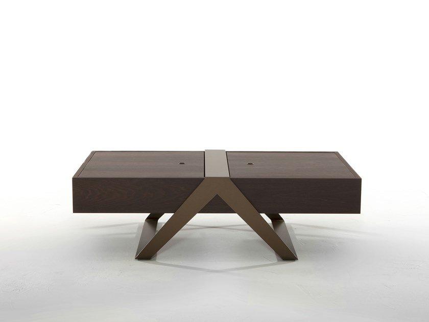 MATRIOSKA Low rectangular coffee table with storage space
