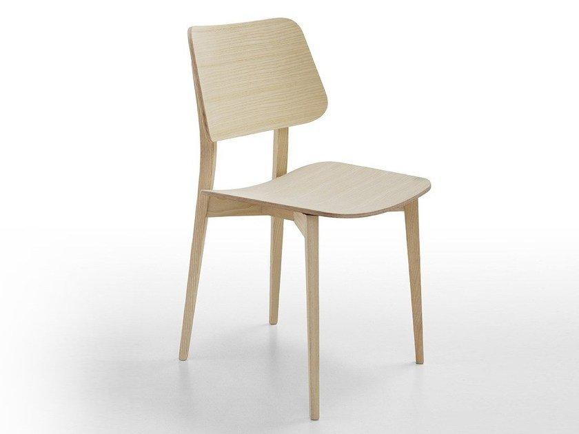 JOE S L-LG Wooden restaurant chair