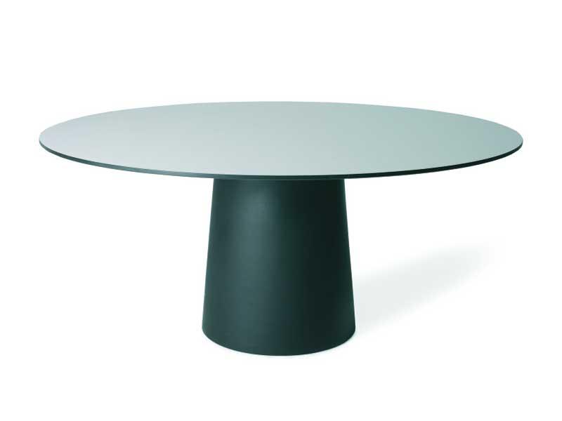 CONTAINER TABLE CLASSIC ROUND 160-180 Round resin table