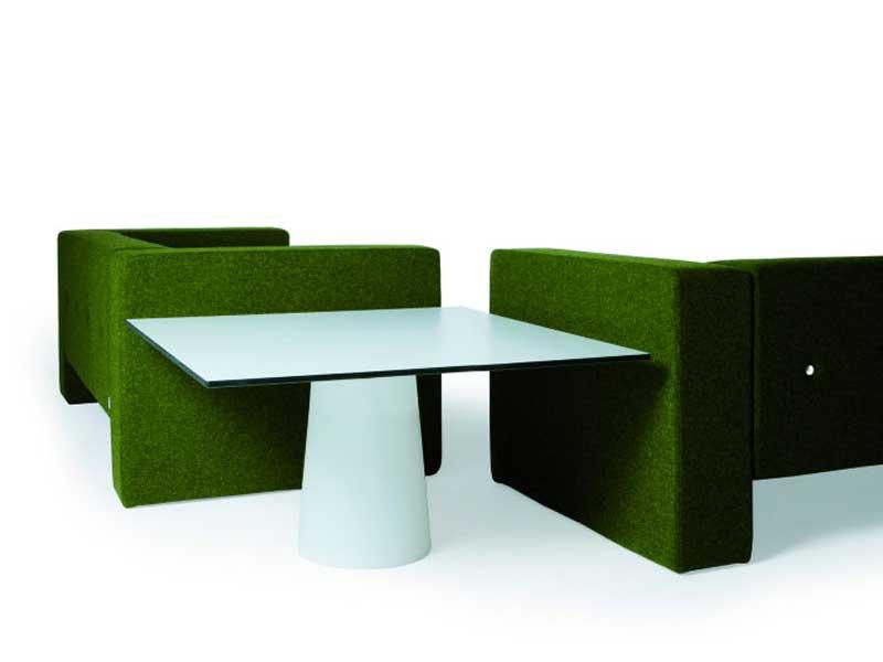 CONTAINER TABLE CLASSIC SQUARE Resin table